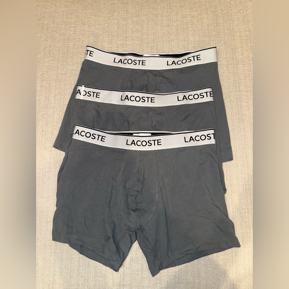 Lacoste Men’s Stretch Cotton Boxer Brief